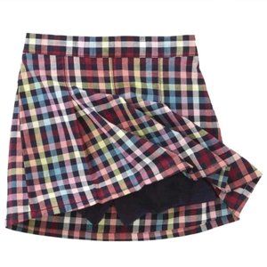 <3/$20> Toughskins Girls Plaid Pleated Skirt Sz 2T